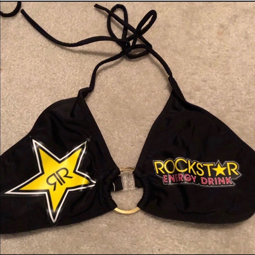 Rockstar energy bikini top ONLY